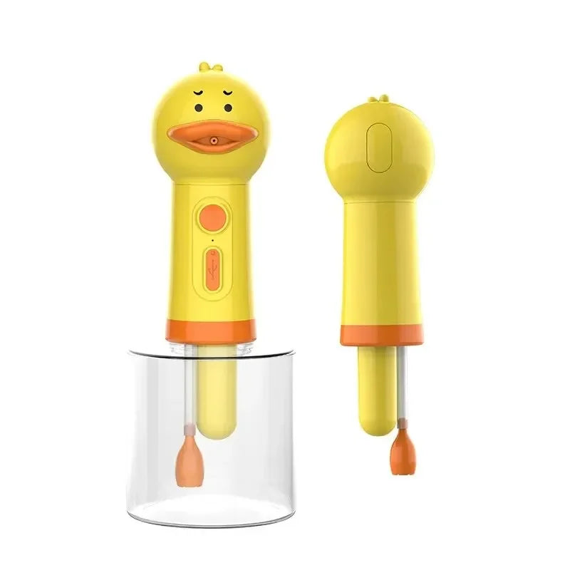 TOUA Yellow Duck Pet Cleaning Bathing Electric Foam Machine Usb Charging Automatic Soap Dispenser Foam Machine Pet Accessories