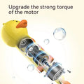 TOUA Yellow Duck Pet Cleaning Bathing Electric Foam Machine Usb Charging Automatic Soap Dispenser Foam Machine Pet Accessories